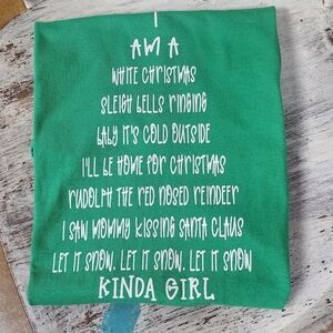 New District I Am A White Christmas  Tee